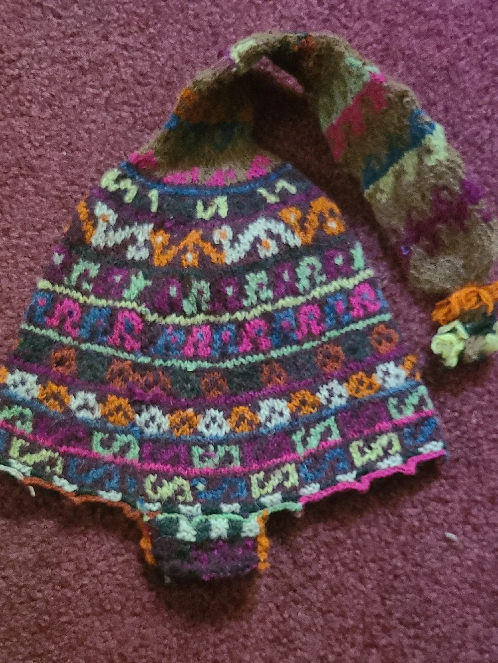 Hand Knit Cap